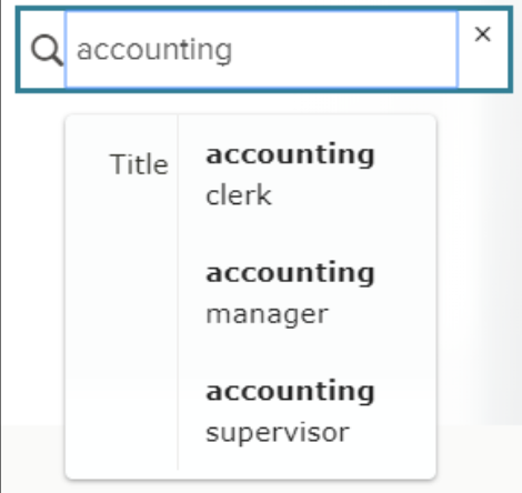 Image of autocomplete suggestions