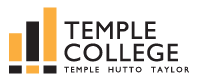 Temple College logo